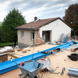 Extension de maison avec véranda-salle à manger Pontivy